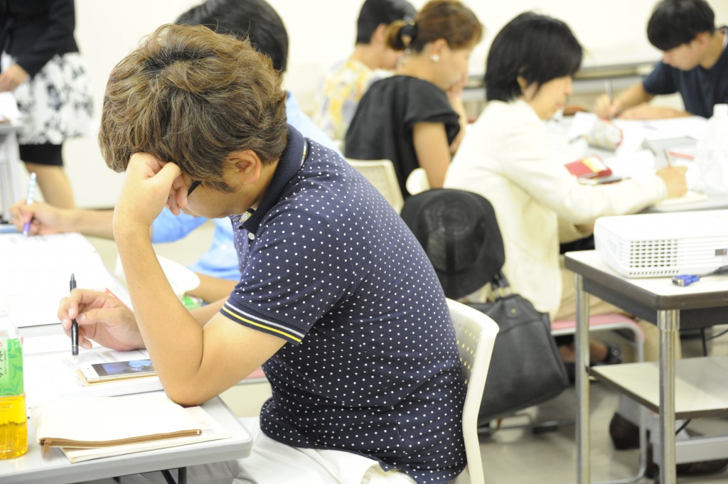 受講中の様子